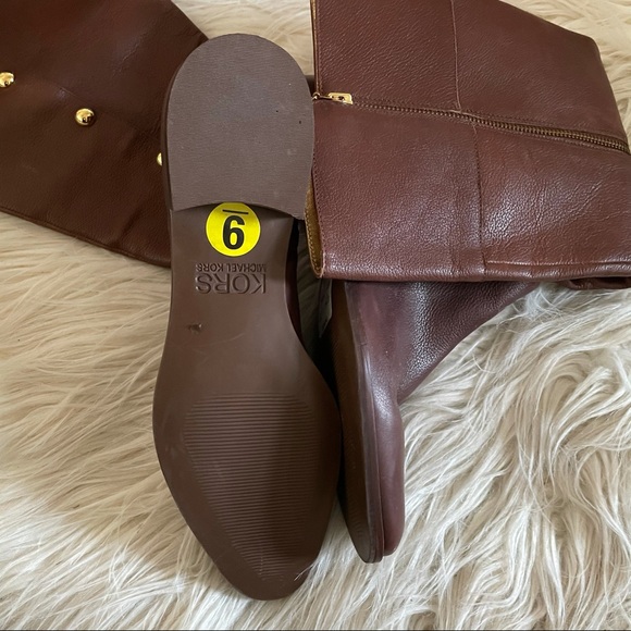 Michael Kors Leather Boots Sz 9 - Picture 7 of 7
